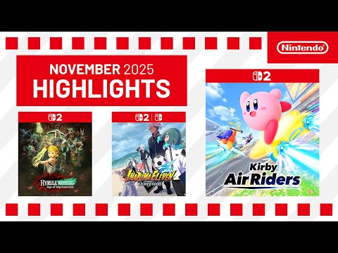 Monthly Highlights – November 2025 (Nintendo Switch 2 / Nintendo Switch)