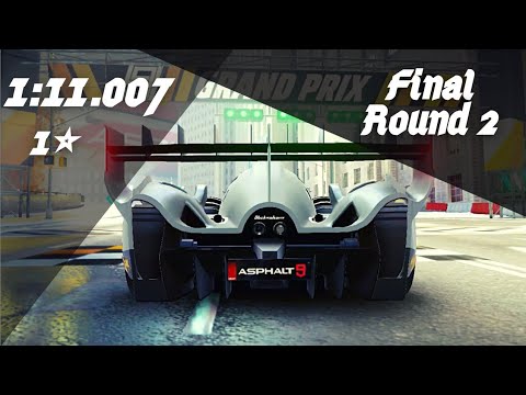 1⭐ - 1:11.007 | SCG 007S Grand Prix - Final Round 2 [ The City That Never Sleeps ] - Asphalt 9