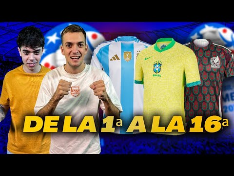 HACEMOS el RANKING DE CAMISETAS de la COPA AMÉRICA 2024