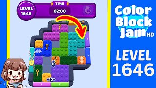 Soluzione del Livello 1646 di Color Block Jam