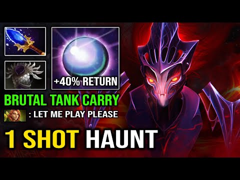 CRAZY +40% Return Dispersion 1st Item Blade Mail Spectre with Instant 1 Shot Haunt Dota 2