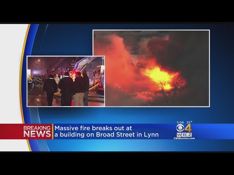 Massive Fire Breaks Out In Lynn