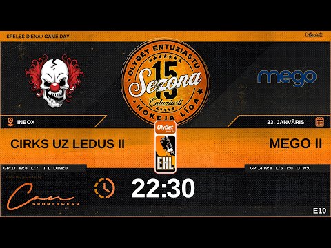 2026 01 23 | CIRKS UZ LEDUS II (CR2) - MEGO II (MG2) | E10