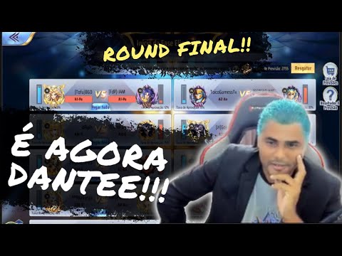 Ô MISSPLAY PRA TODO LADO!! JAMIEL DIA 1!!! DanteV VS Janus Round Final - Saint Seiya Awakening
