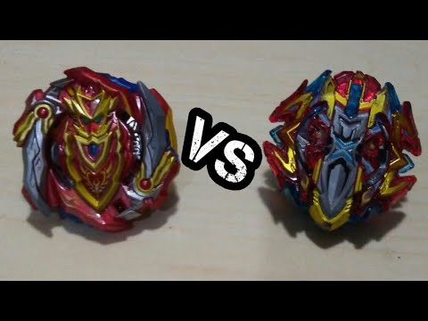 XHAN'S KINGDOM: Aiga VS Xhan - Cho-Z Achilles .00.Dm VS Buster Xcalibur .1'D.Sw | Beyblade Burst Z