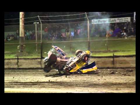 2011 easter sprintcar trail - starky and taylor johnson wild ride