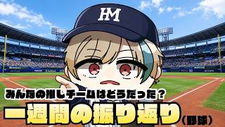 【雑談】みんなの推し球団はどうだった？鷹党鴎党饅頭の一週間の振り返り！【#プロ野球】#新人Vtuber #ゆっくり系Vtuber #今なら古参　#千葉ロッテマリーンズ　#福岡ソフトバンクホークス