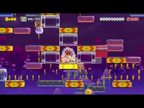 ~世界一の花火職人~　★全自動★　★automatic★ by [S]ぽこばんちょ~ 🍄 Super Mario Maker 2 #agy 😶 No Commentary