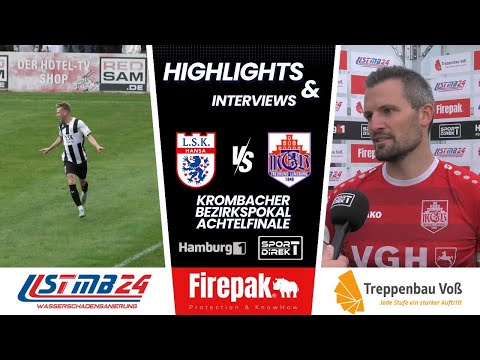 Lüneburger SK - MTV Treubund Lüneburg Achtelfinale Krombacher Bezirkspokal