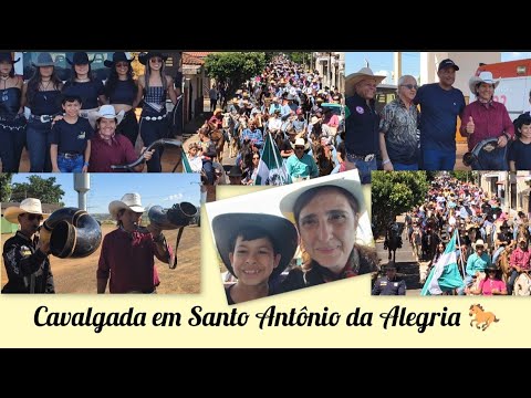Cavalgada da Alegria 2026 🐎🏇🏼🐎#cavalgada#santoantoniodaalegria#horses#vidarural#cavalos#festarural