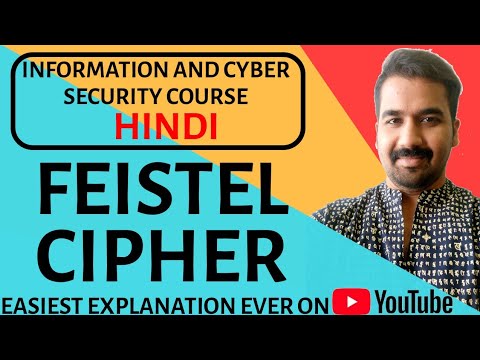 Feistel Cipher Explained in Hindi ll Information and Cyber Security Course