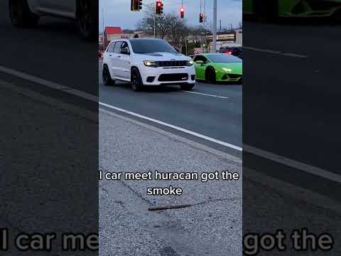 JEEP TRACKHAWK VS LAMBORGHINI HURACAN