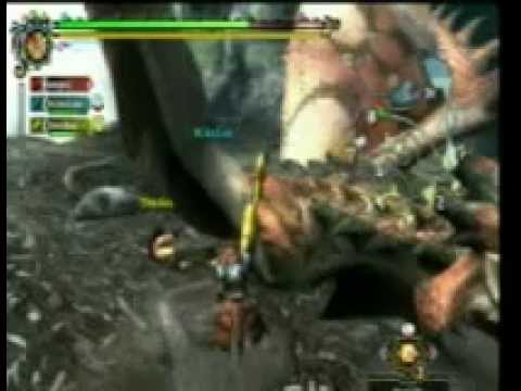 NEW gameplay Monster hunter 3G!!!