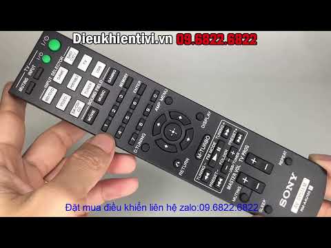Điều khiển từ xa RM AAU135  cho thiết bị khuếch đại âm thanh Sony STR KM3 STR KM5 AAU136 SS MSP7M