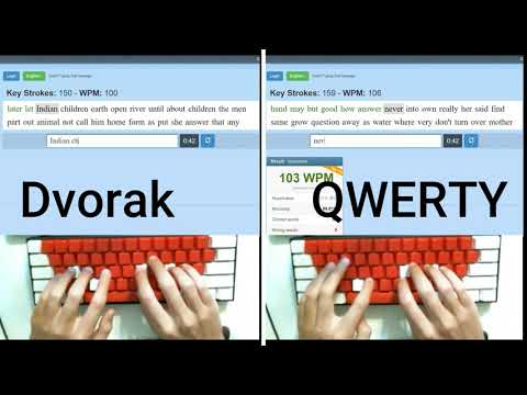 Should you learn to type with Dvorak?  Question answered by fastest Dvorak typist