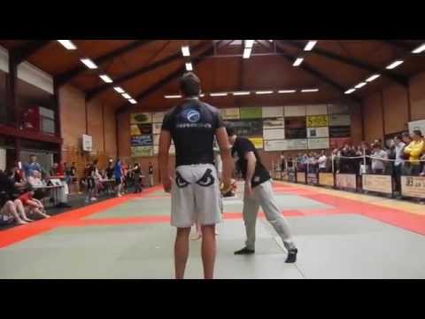 Limburg open no-gi absolute semi-finale Peter Cox vs Reinier de Ridder