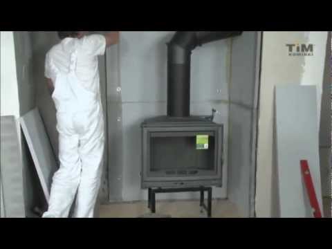 Jak wykonać obudowę kominkową przy użyciu płyt VARMSEN?