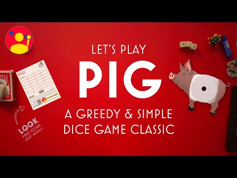 How to Play PIG Dice - The Classic 2 Dice Game of Greed and Luck