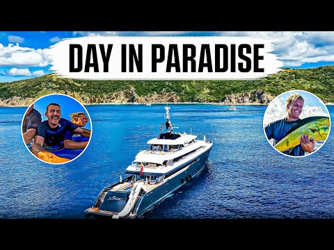 Catching a Massive Tuna & Spending a Day in Paradise! - Motor Yacht Loon Ep.2