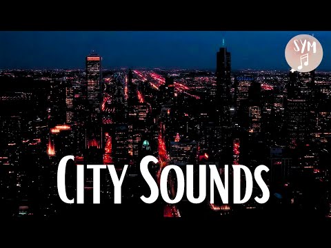 City sounds for sleeping | Highway ambience at night | 8 hours white noise | ASMR ambient sounds