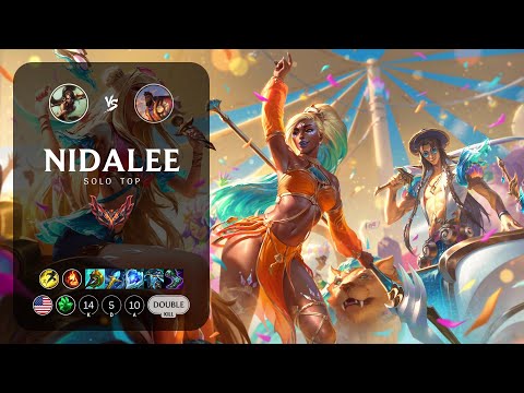 Nidalee Top vs K'Sante - NA Grandmaster Patch 12.22