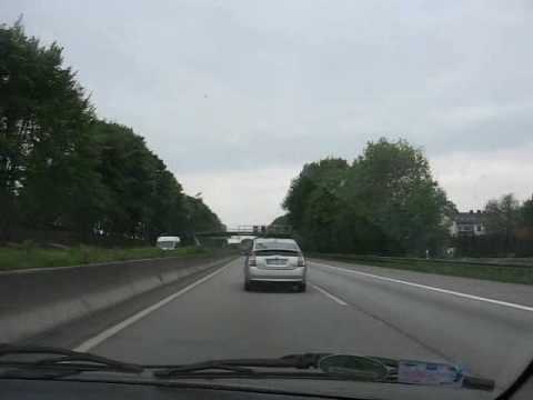 Autobahn A40: Dortmund - Essen