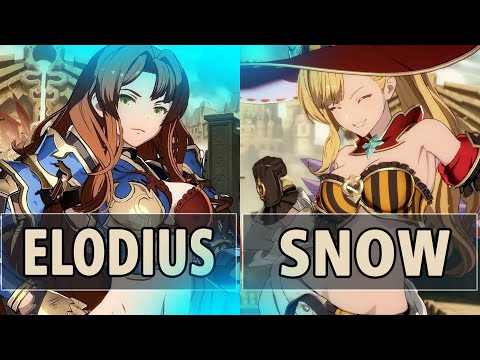 GBVSR:🔥GRP | Elodius (Zeta) Vs Snow (Beatrix)🔥| High Level Gameplay.