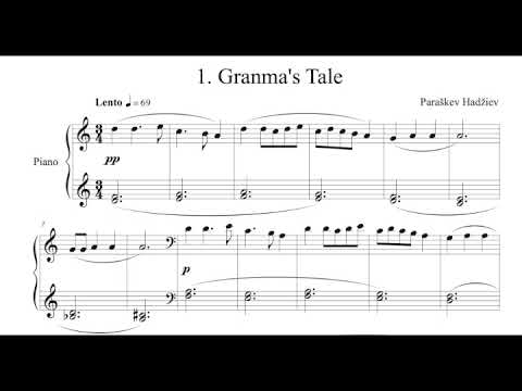 Parashkev Hadjiev - Granma's Tale, n. 1 from the cycle Granma's Tale (1946)