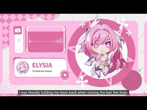 Elysia's Voice Actor Marina Inoue Message To Captains! Honkai Impact 3rd V6.0