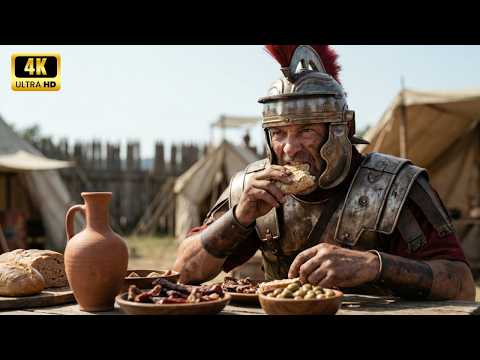 7 FOODS the ROMAN ARMY consumed to DOMINATE in BATTLE