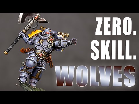 The EASIEST way to paint SPACE WOLVES! - Zero Skill 15