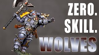 The EASIEST way to paint SPACE WOLVES! - Zero Skill 15