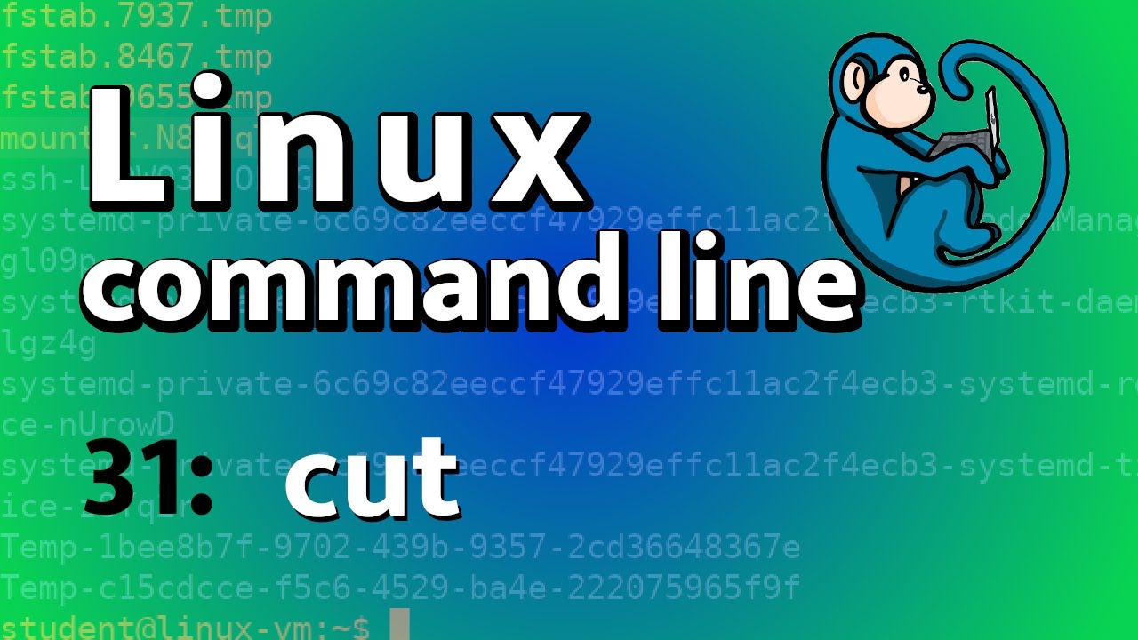LCL 31 - cut - Linux Command Line tutorial for forensics