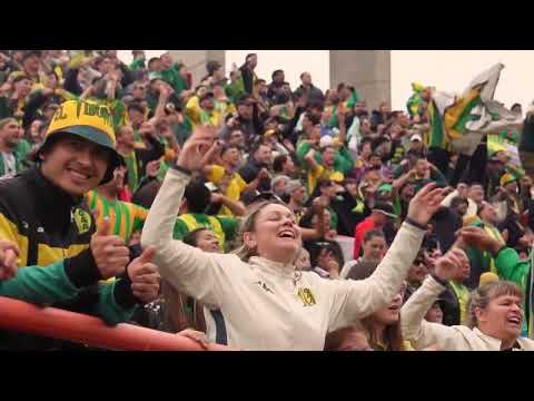 "¡En las malas mucho más! (Aldosivi 2 - Huracán 0)" Barra: La Pesada del Puerto &bull; Club: Aldosivi