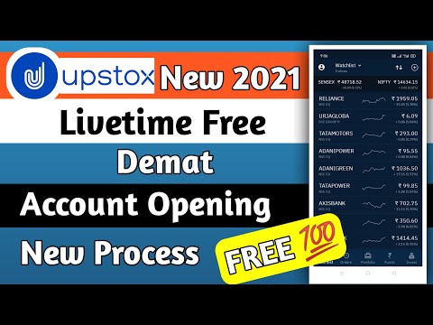 How To Open Upstox FREE Livetime Demat Account ll Upstox Account Opening 2021 Video