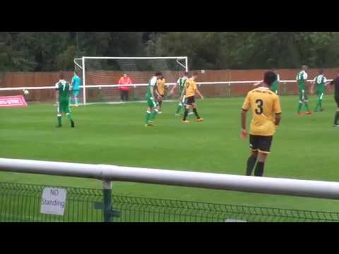 Biggleswade Town 0-1 East Thurrock United.  Emirates FA Cup Second Qualifying Round.  Sat16Sep2017