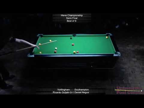 BUCS 8-Ball 19/20: Men's Individual Championship - Ricardo Gutjahr vs Daniel Negus