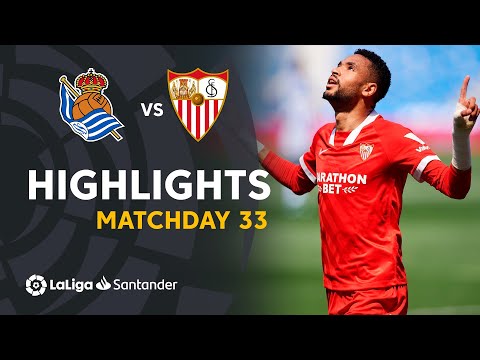 Highlights Real Sociedad vs Sevilla FC (1-2)