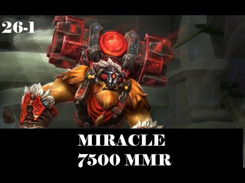 Dota 2 : Miracle Earthshaker 7500MMR Highlights