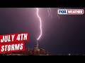Severe Storms Threaten July 4th Plans For Millions Across Northeast Mid Atlantic