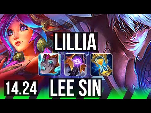 LILLIA vs LEE SIN (JGL) | 10/4/13 | VN Challenger | 14.24