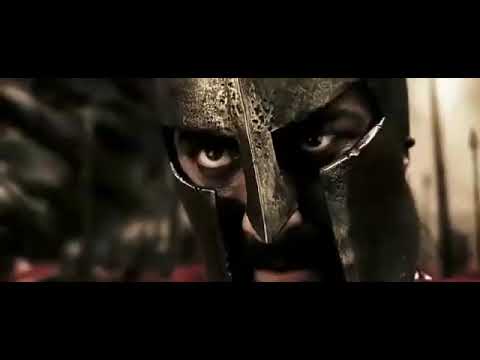 300 O FILME! REI LEONIDAS COM SANGUE NOS OLHOS, CENA ÉPICA!