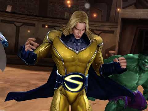 Sentry, Hulk & Blue Marvel on AT - Final 8 - 75% WIN with 19% HP - Marvel Future Fight