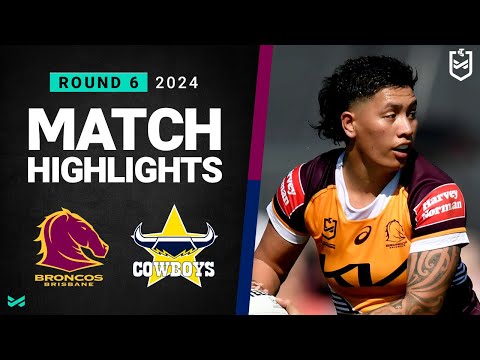 NRLW 2024 | Broncos v Cowboys | Match Highlights