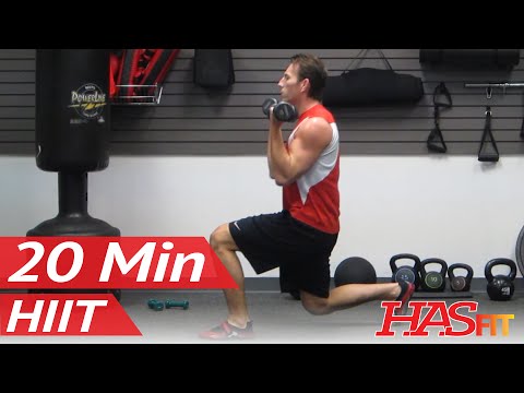 20 Min Warrior HIIT Workout for Fat Loss Part 1 of 3 - 20 Minute Workout at Home