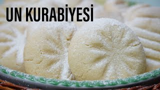 Nefis un kurabiyesi /sadece 3 malzeme ile katı yağ yok/ kurabiye tarifleri /Figen Ararat