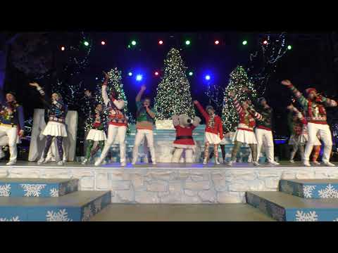 WinterFest Tree Lighting Spectacular 4K @ Kings Dominion 12/04/2021