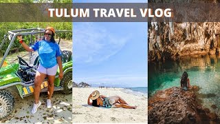 TULUM, MEXICO TRAVEL VLOG | ATV, ZIP LINE AND MORE