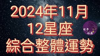 2024年11月12星座綜合整體運勢