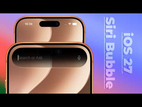 iOS 27 Siri Bubble Effect Using SwiftUI | Xcode 27 thumbnail